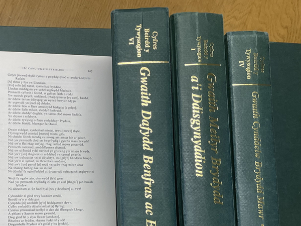 Volumes from the Beirdd y Tywysogion series.