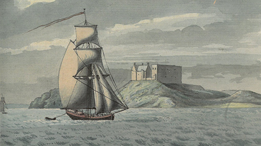 Front cover of Curious Travellers: Dr Johnson and Thomas Pennant on Tour.