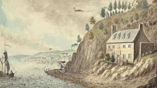 Front cover of Travels at Home: Thomas Pennant, the Dee Estuary and Greenfield Valley.