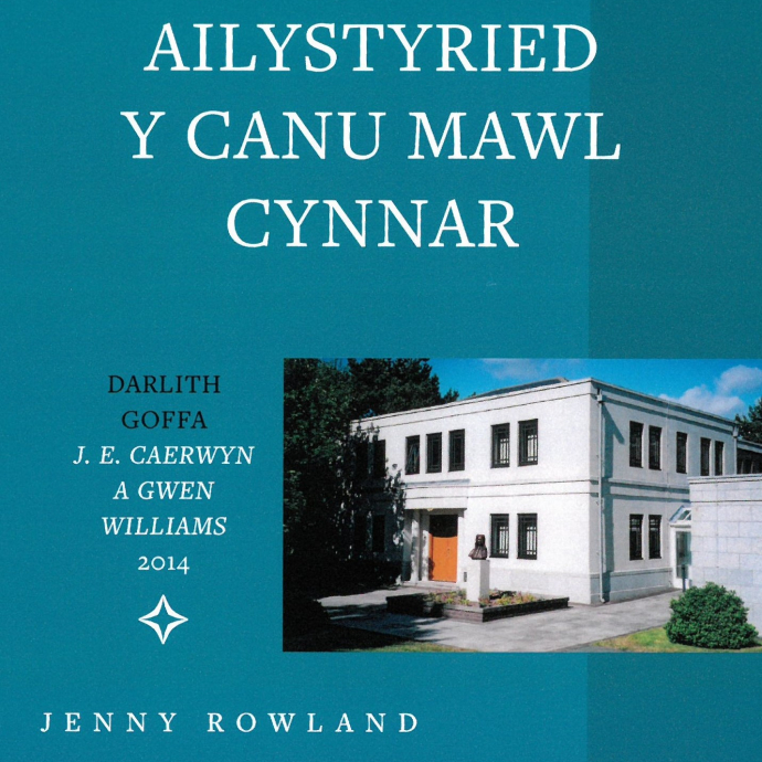Front cover of Ailystyried y Canu Mawl Cynnar.