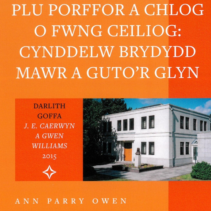 Front cover of Plu Porffor a Chlog o Fwng Ceiliog.