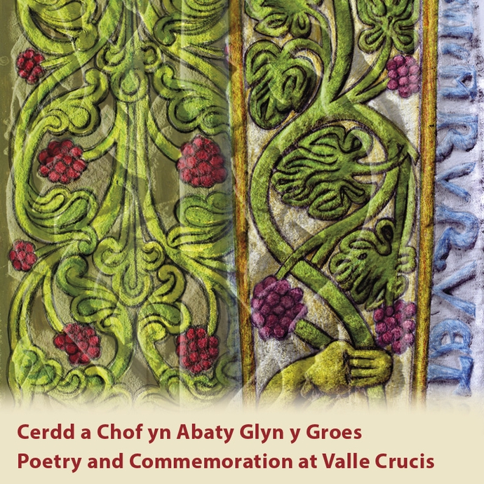 Design by Martin Crampin based on medieval commemorative sculpture at Valle Crucis
